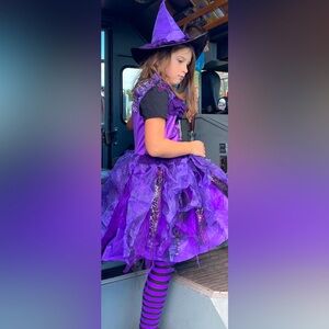 Witch Costume girls 7-8